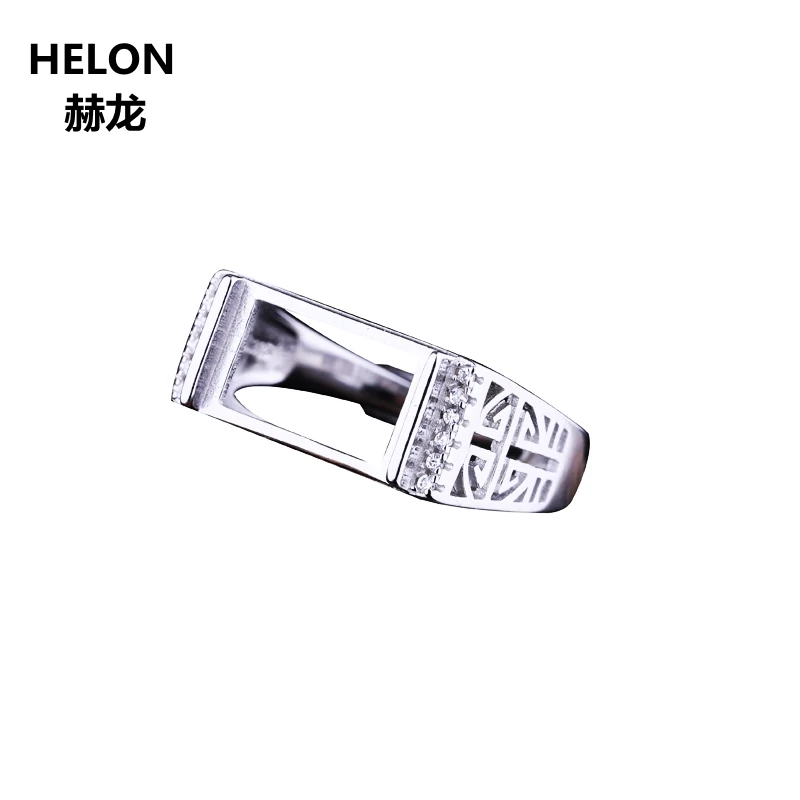 

Женское Обручальное кольцо из серебра 925 пробы, 8x12 мм, с кабошоном