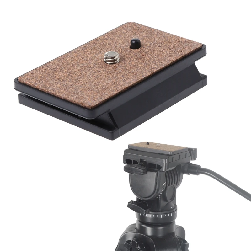 

Camera Tripod Monopods Tripod Quick Release Plate Screw Adapter Mount Head For YUNTENG 288 DSLR Camera