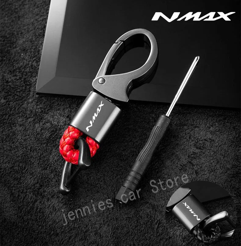 

Keyring Metal Key Ring Keychain Private custom for YAMAHA NMAX N-MAX 155 125 NMAX155 NMAX125 2015-2020 Motorcycle Accessories
