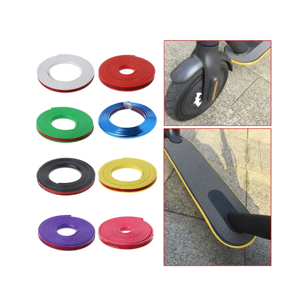 

Bumper Protective Scooter Body Strips for Xiaomi Mijia M365 Electric Skateboard Car Scooter Parts Decorative Strip For m365 PRO