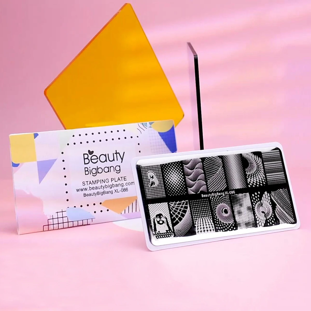 Штамповочные пластины Beauty bigbang новый дизайн фэнтези точка вихревой красоты