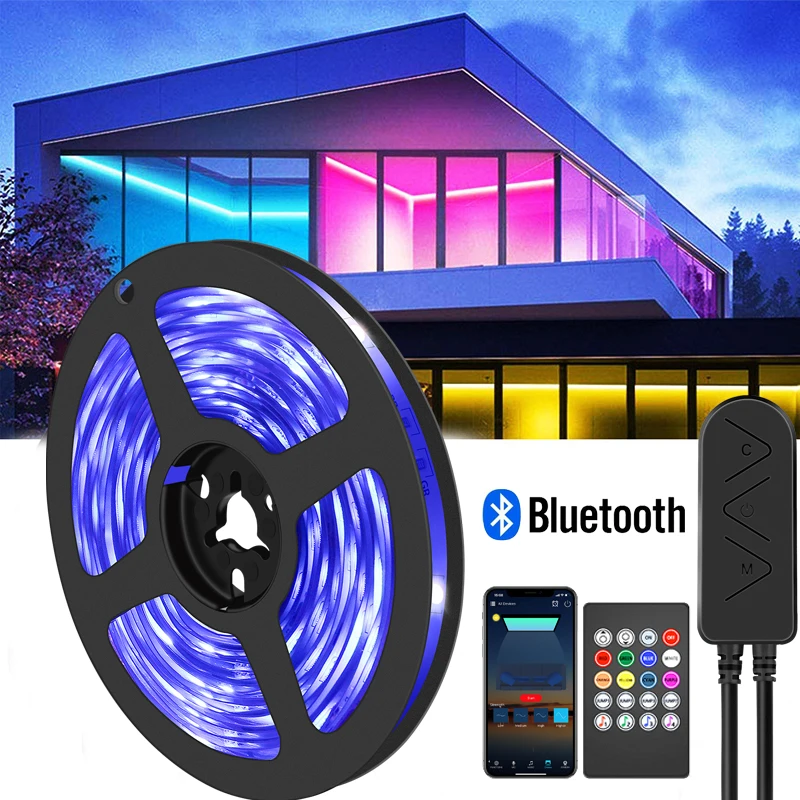 

Easeking Bluetooth Led Strip Lights Color Changing Led Lights Strip 5050 Led Type Lights for Bedroom, Room and Home Decoration