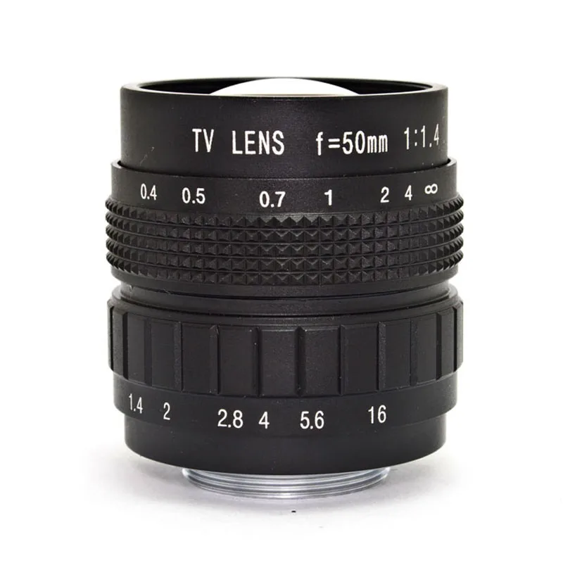 Большая диафрагма 50 мм f1.4 объектив с крышкой для Фотоаппарата Sony NEX-5 A6000 A6300 A6500