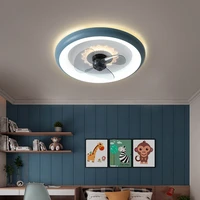 ceiling fan lamp nordic simple creative living room bedroom dining room household invisible fan lamp children fan lamp