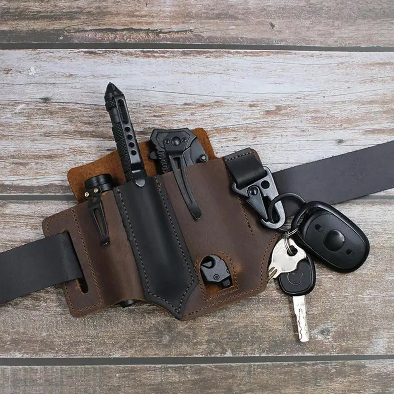 Кожаная оболочка для Leatherman многоинструментальная карманный органайзер с