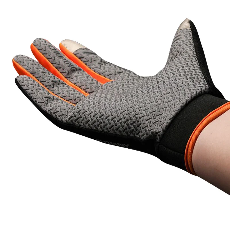 

Adult Men And Women Ice Silk Full Finger Gloves Outdoor Cycling Fitness Non-Slip Touch Screen Golf Bike Sunscreen Gloves