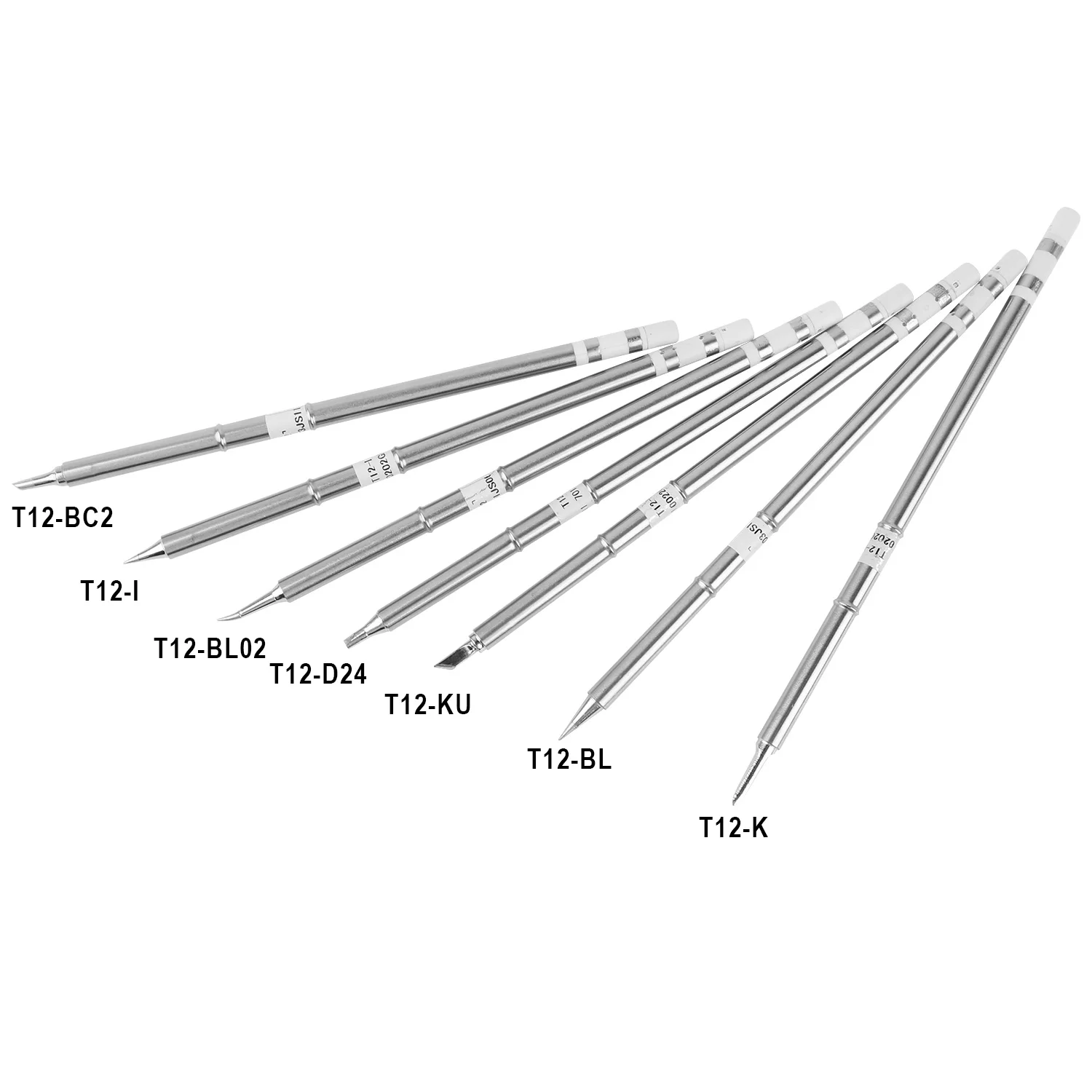 

T12 Iron Tips Series Soldering Rework Station FX-951 T12-K T12-KU T12-JL02 T12-I T12-D24 T12-BL T12-BC2