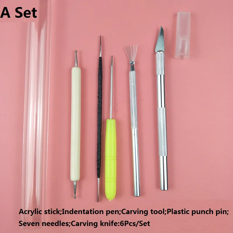 1 Набор инструментов из мягкой глины скульптурный инструмент нержавеющей стали