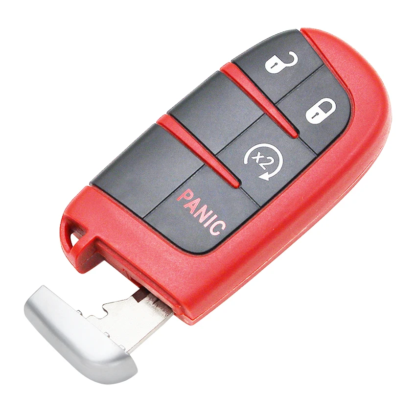 Сменный Чехол для ключа дистанционного управления чехол Chrysler Jeep Dodge 2011-2018 4 кнопки