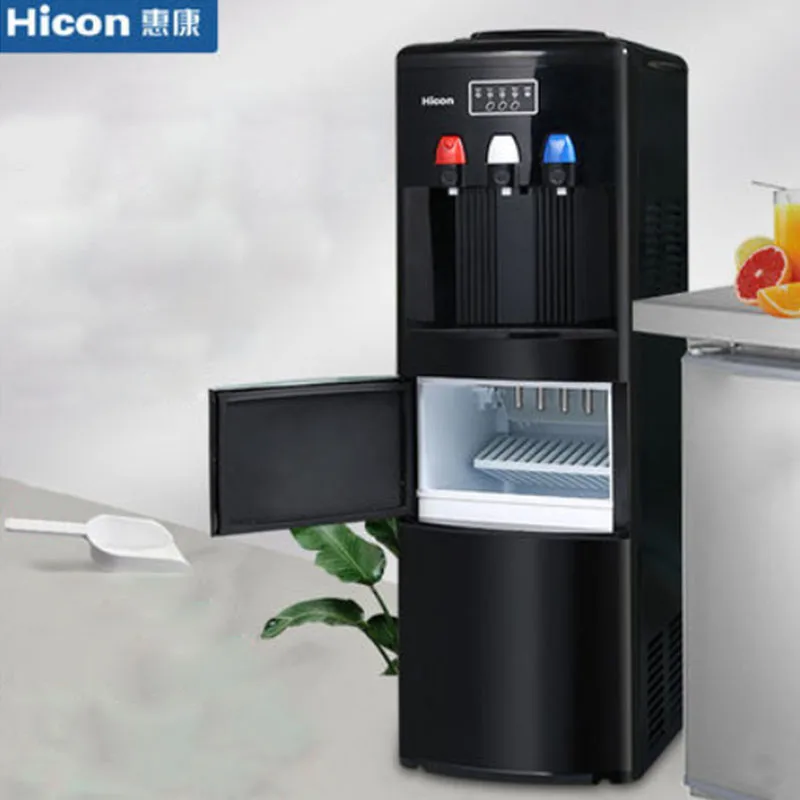 

Hicon Ice maker small commercial household automatic tap water into milk tea shop automatic ice maker 220V Adjustable ice