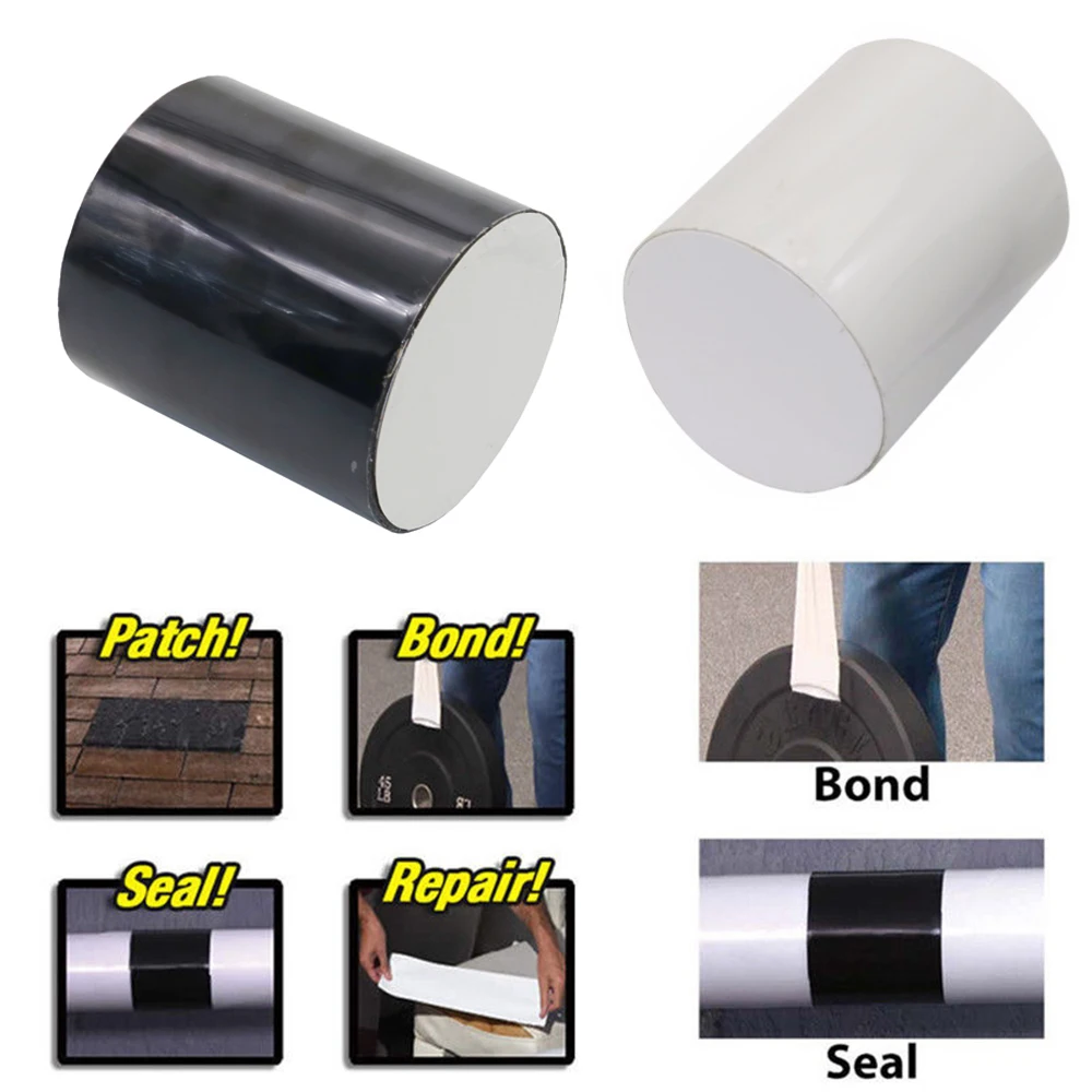 Водостойкая клейкая лента 150 см прочная самоклеящаяся Гибкая Липкая для ремонта