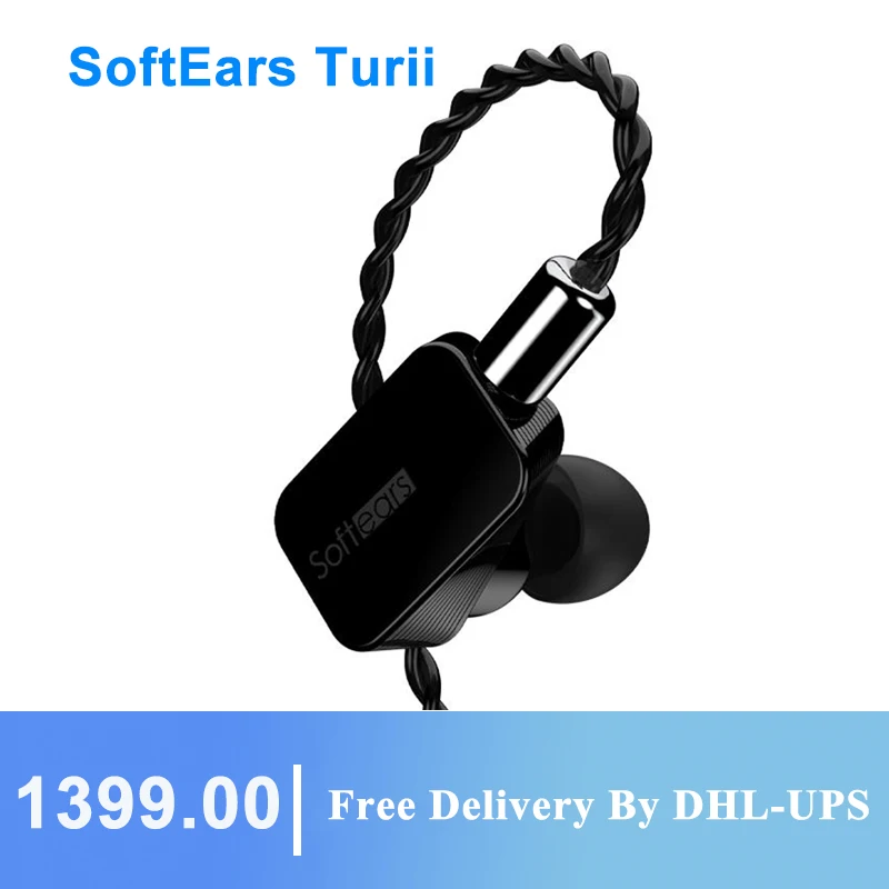

SoftEars Turii Dynamic In-Ear HIFI Earphone Earbuds