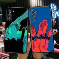 sexy butt couples phone cover hull for samsung galaxy s6 s7 s8 s9 s10e s20 s21 s5 s30 plus s20 fe 5g lite ultra edge