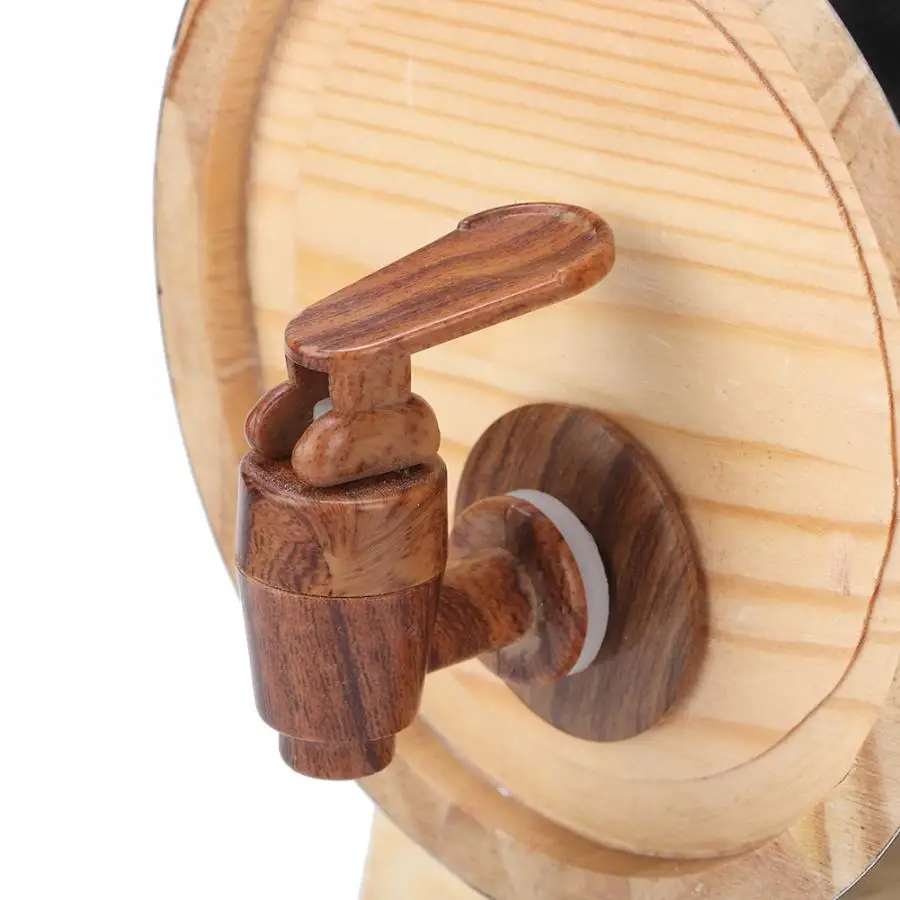 Домашняя пивная бочка из соснового дерева объемом 1 5 л деревянный пивной бочонок