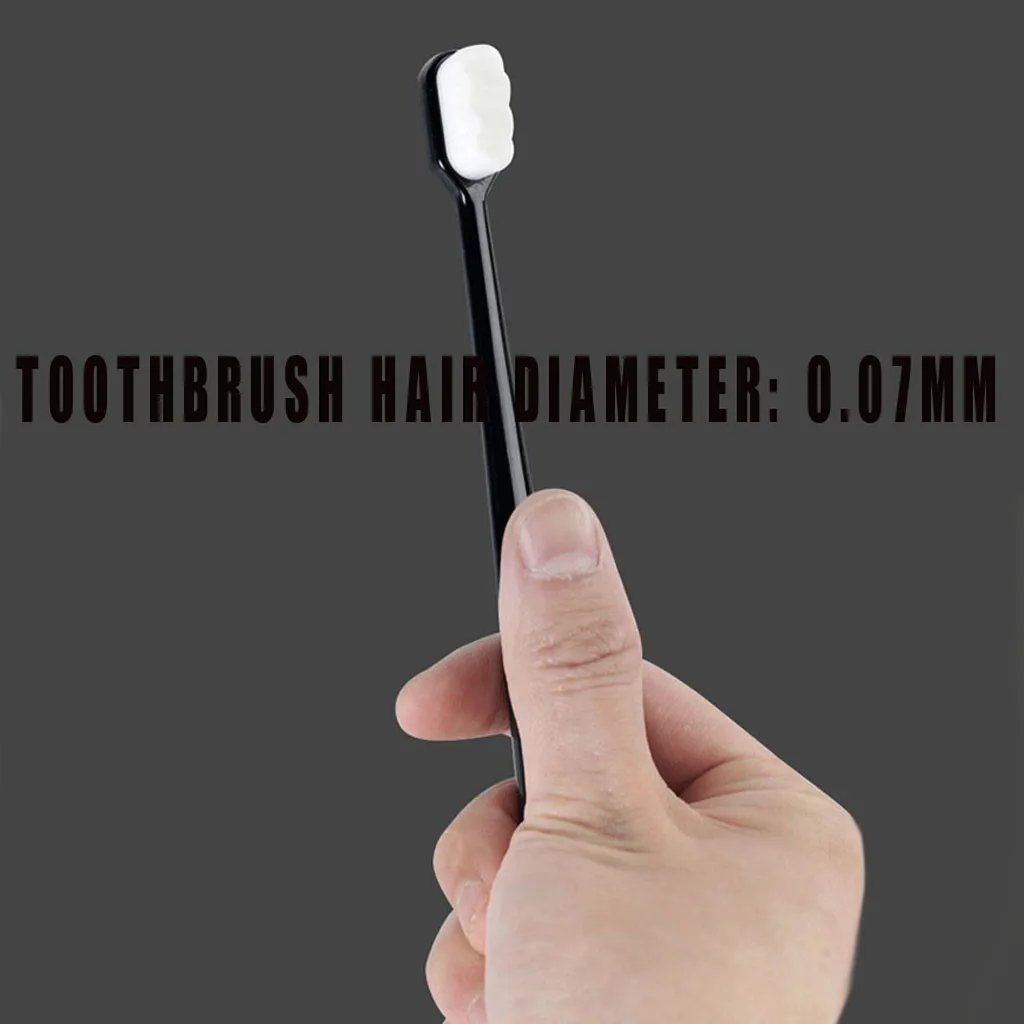 

Women Toothbrush 12,000 Soft Micro-nano Hairy Pregnant Women Toothbrush Soft Hair Toothbrush Black Tooth Care