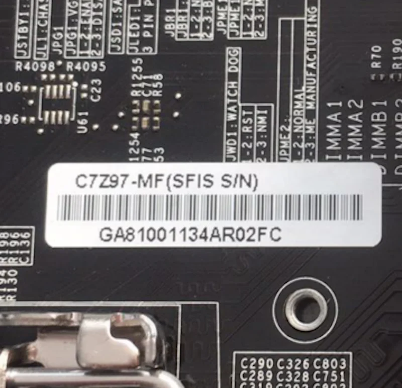 Материнская плата Supermicro Z97 для настольного ПК 100% тестирование полная работа