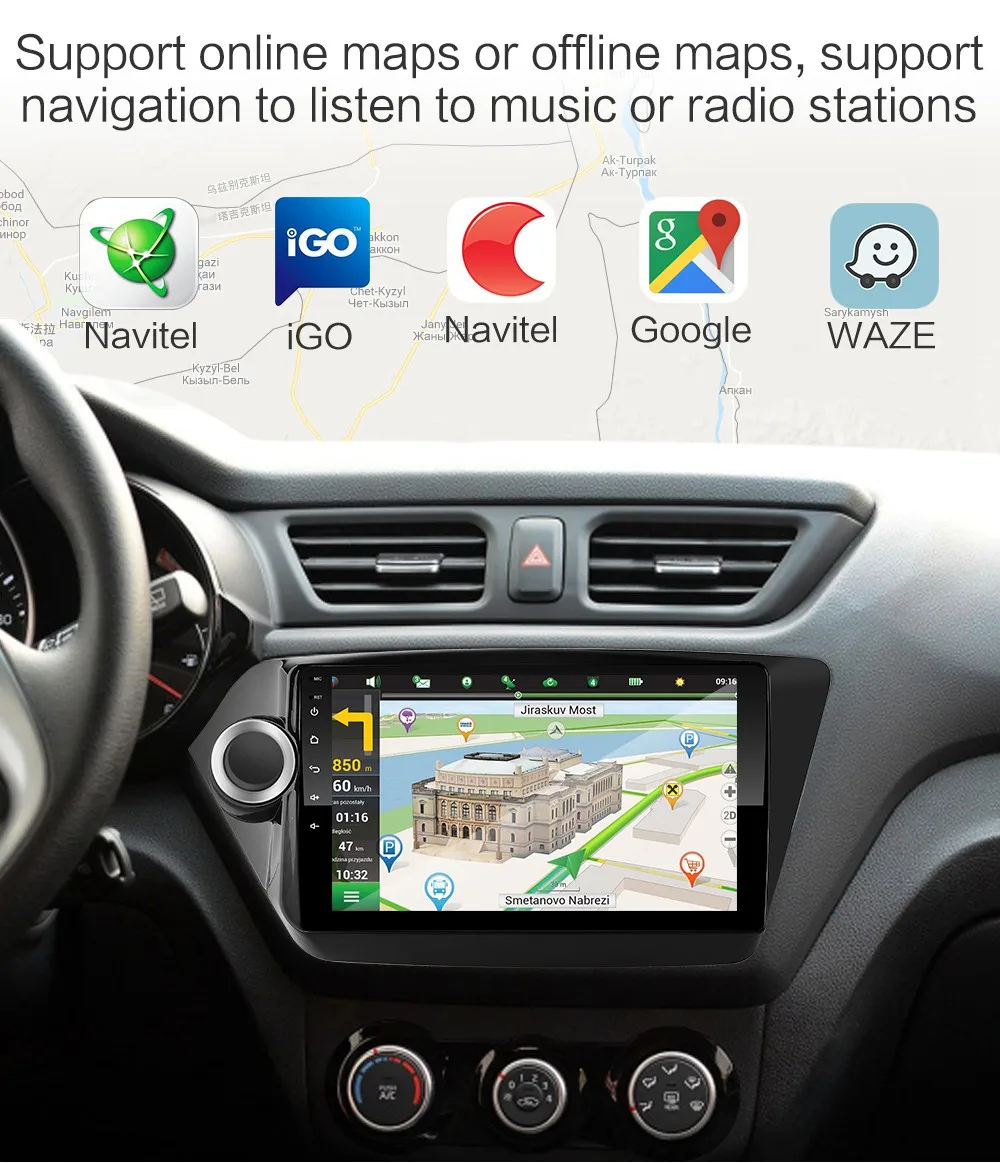 Автомагнитола для KIA RIO 3 4 2010 до автомобильный Android мультимедийный видео плеер навигация gps Bluetooth Авторадио Стерео 2 din
