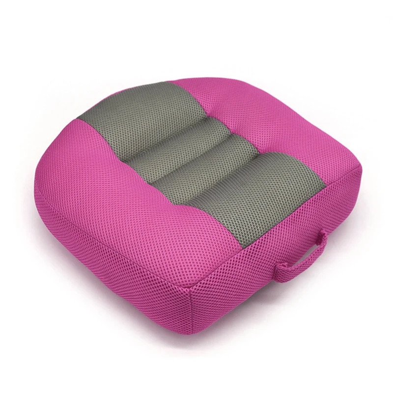

Portable Car Booster Seat Cushion Thickened Non-slip Heightening Height Boost Mat Breathable Mesh Lift Seat Pad Interior