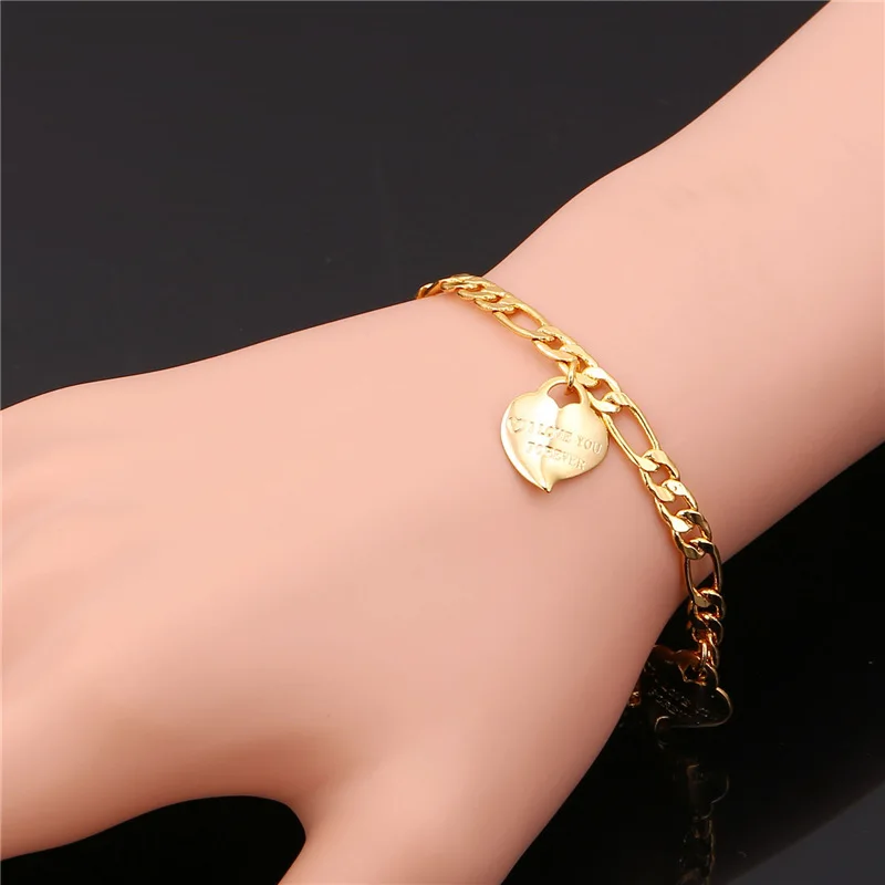 Collare романтичный милый браслет с сердцем для женщин подарок золотой цвет Женские