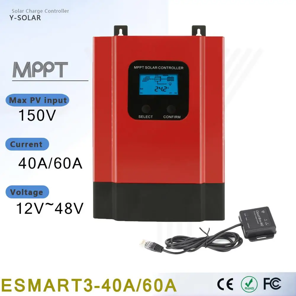 Ось Y на солнечных батареях со слежением за максимальной точкой мощности 60A 40A