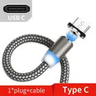 Магнитный зарядный кабель USB Type-C, для Samsung galaxy S8, S9, S10, S10e, Huawei P20 lite, P30 Pro, 9X, Honor 20, 10, зарядное устройство для телефона