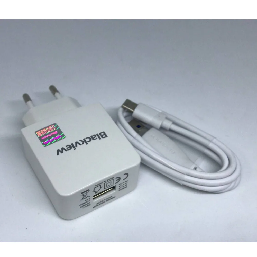 Blackview BV8000 Pro USB адаптер питания зарядное устройство ЕС вилка путешествия импульсный источник питания+ Usb кабель type-C линия передачи данных