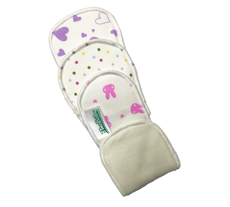 3 шт JinoBaby хлопок Многоразовые подгузники для новорожденного вставка ткань пеленки для сна lavable bebe