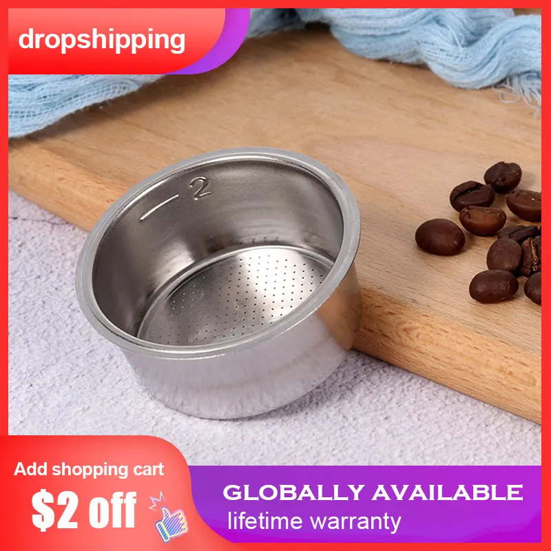 51 мм кофейный фильтр из нержавеющей стали многоразовый без давления для Breville