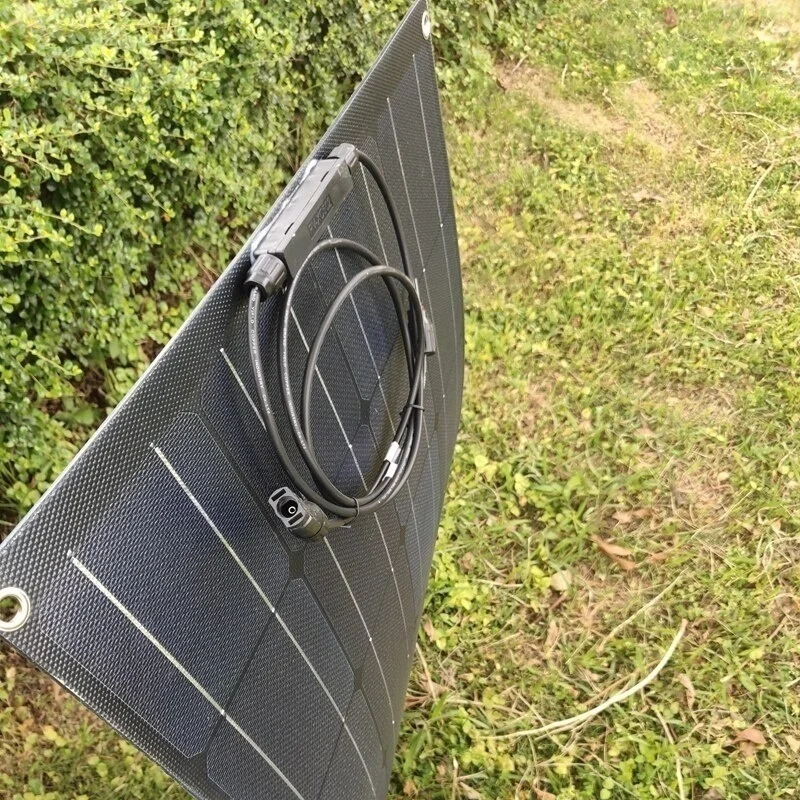 2x12 0 Вт солнечная панель гибкие монокристаллические панели комплект солнечных