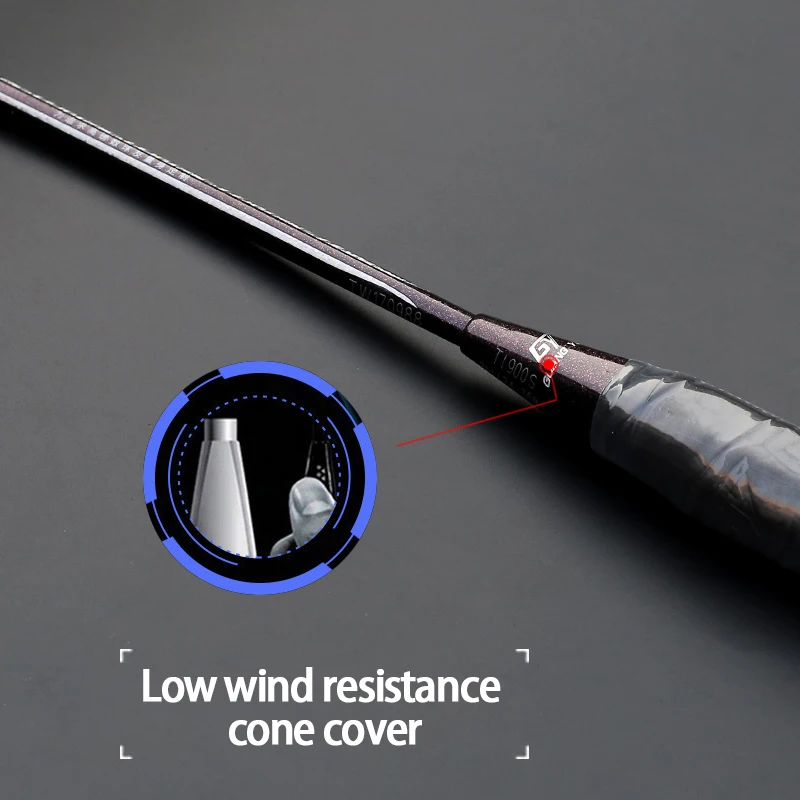 Professional Max 35LBS Ultralight Carbon Fiber Badminton Racket Sports Racquet Training Rackets Free For String Overgrip Bags