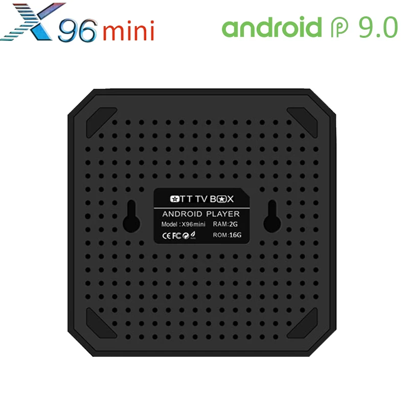 X96mini Android 9 0 OS 2 Гб 16 S905W четыре ядра Поддержка 4 ГГц беспроводной WIFI Smart