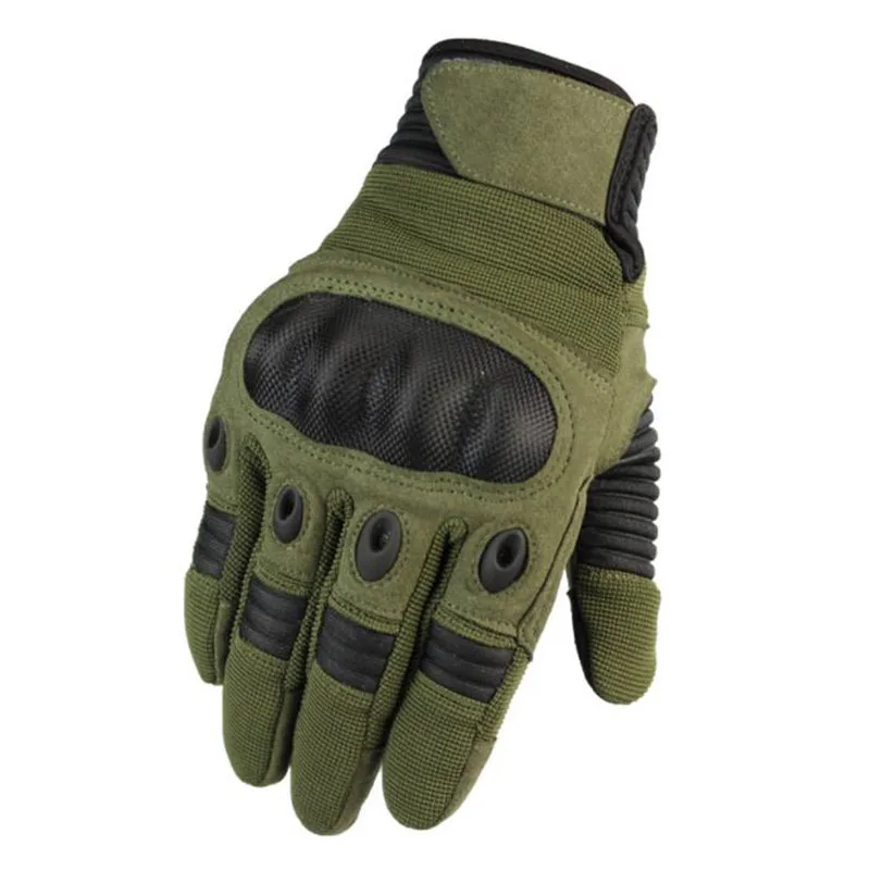 Army green Outdooor велосипедные тактические перчатки скалолазание для пешего туризма сенсорный экран Нескользящие военные армейские Пейнтбольные перчатки для стрельбы - Цвет: Army green