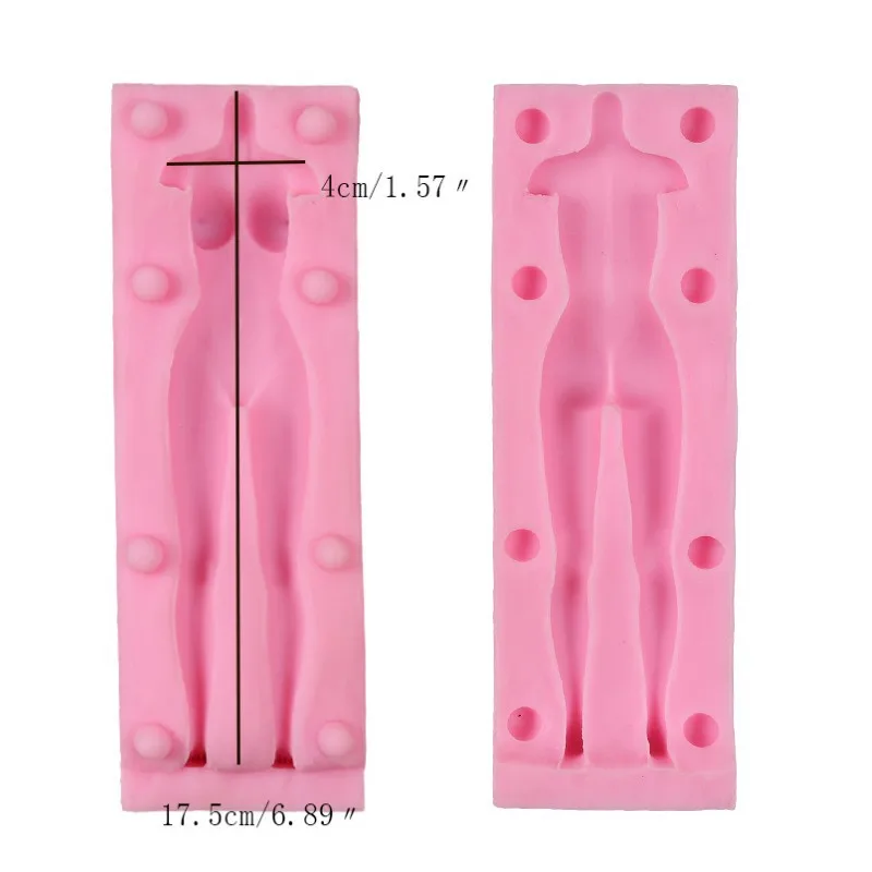 3D силиконовые формы для мужчин и женщин кубики мыла льда помадки кондитерских