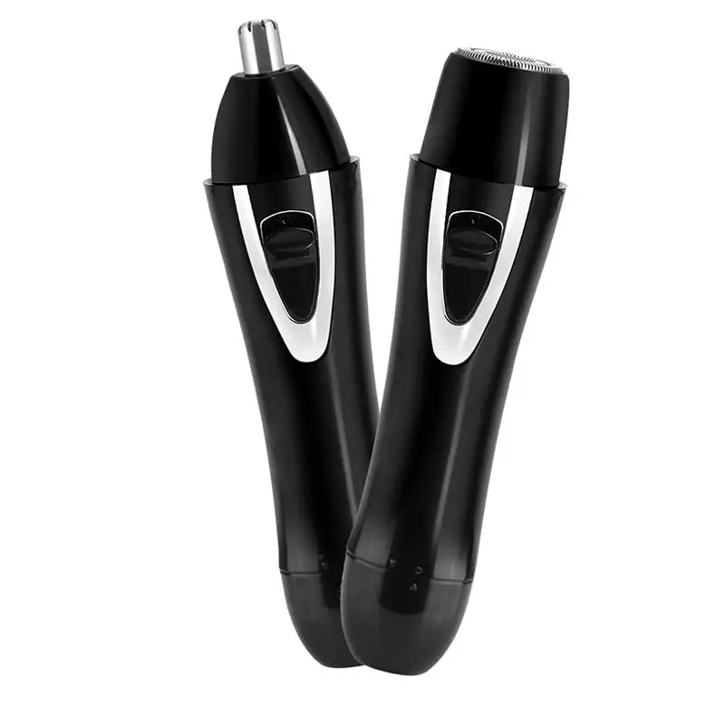 

Facial Nose Hair Trimmer 2 in 1 Painless Facial Hair Remover Electric Shaver for Lip Chin Nose Ear Armpit Arm Bikini Zone Leg
