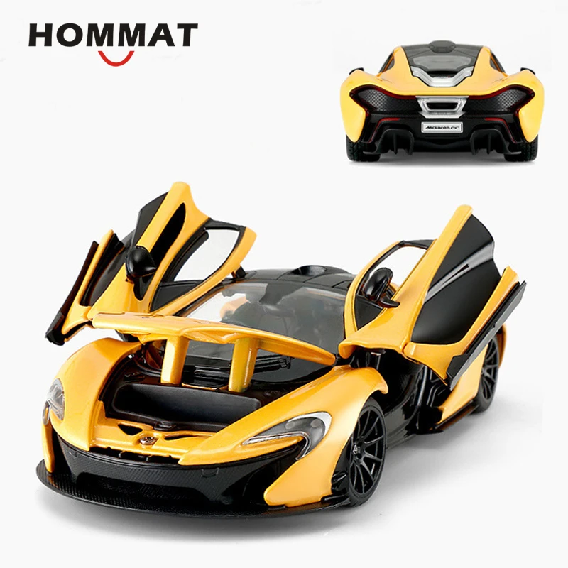 Hommate моделирование 1:24 Масштаб Mclaren P1 модель автомобиля игрушка сплав Diecasts& игрушечный автомобиль модель 1/24 коллекционный подарок детские игрушки