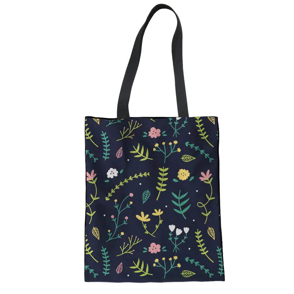 

Холщовые сумки для покупок с традиционным принтом, Женская Повседневная летняя пляжная сумка-тоут, наплечная сумка для щенков, сумка для со...