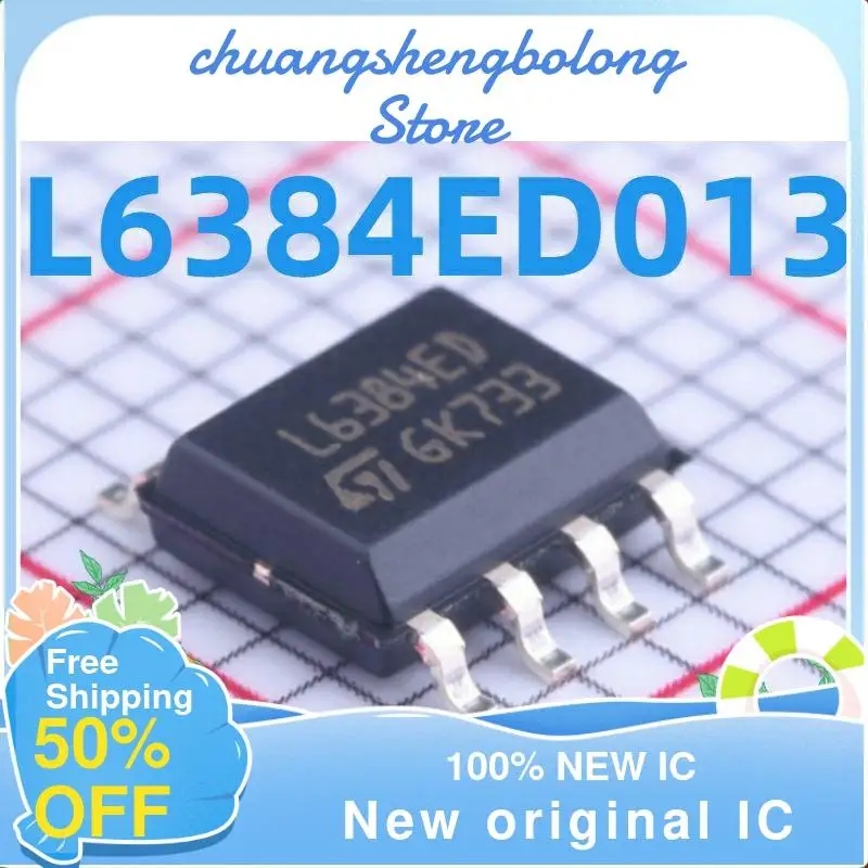 10 шт. L6384ED013TR L6384ED SOP-8 новый оригинальный IC