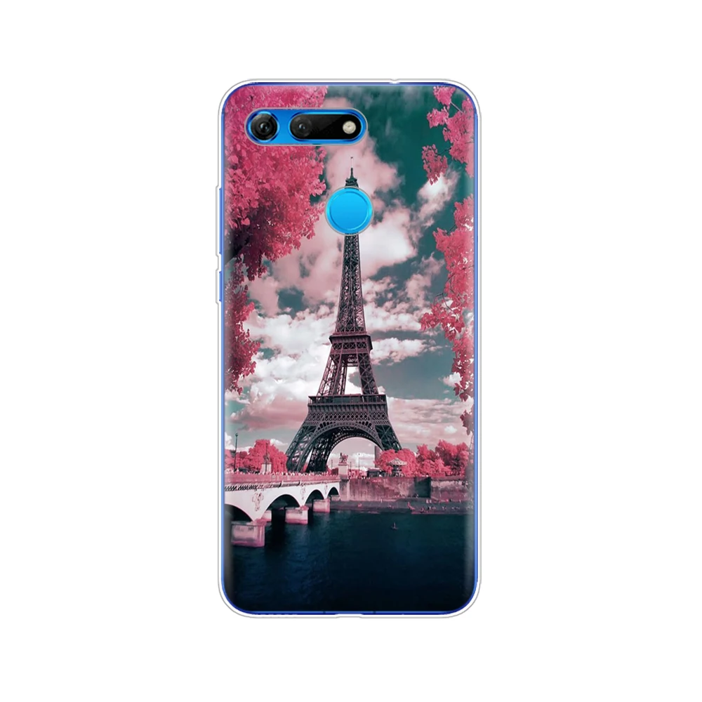 Чехол для Huawei Honor View 20 V20 чехол из ТПУ мягкий силиконовый с милыми животными