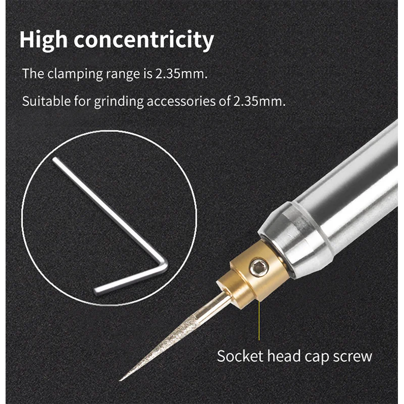 Новая дрель миниатюрная беспроводная с аксессуарами Dremel миниатюрный