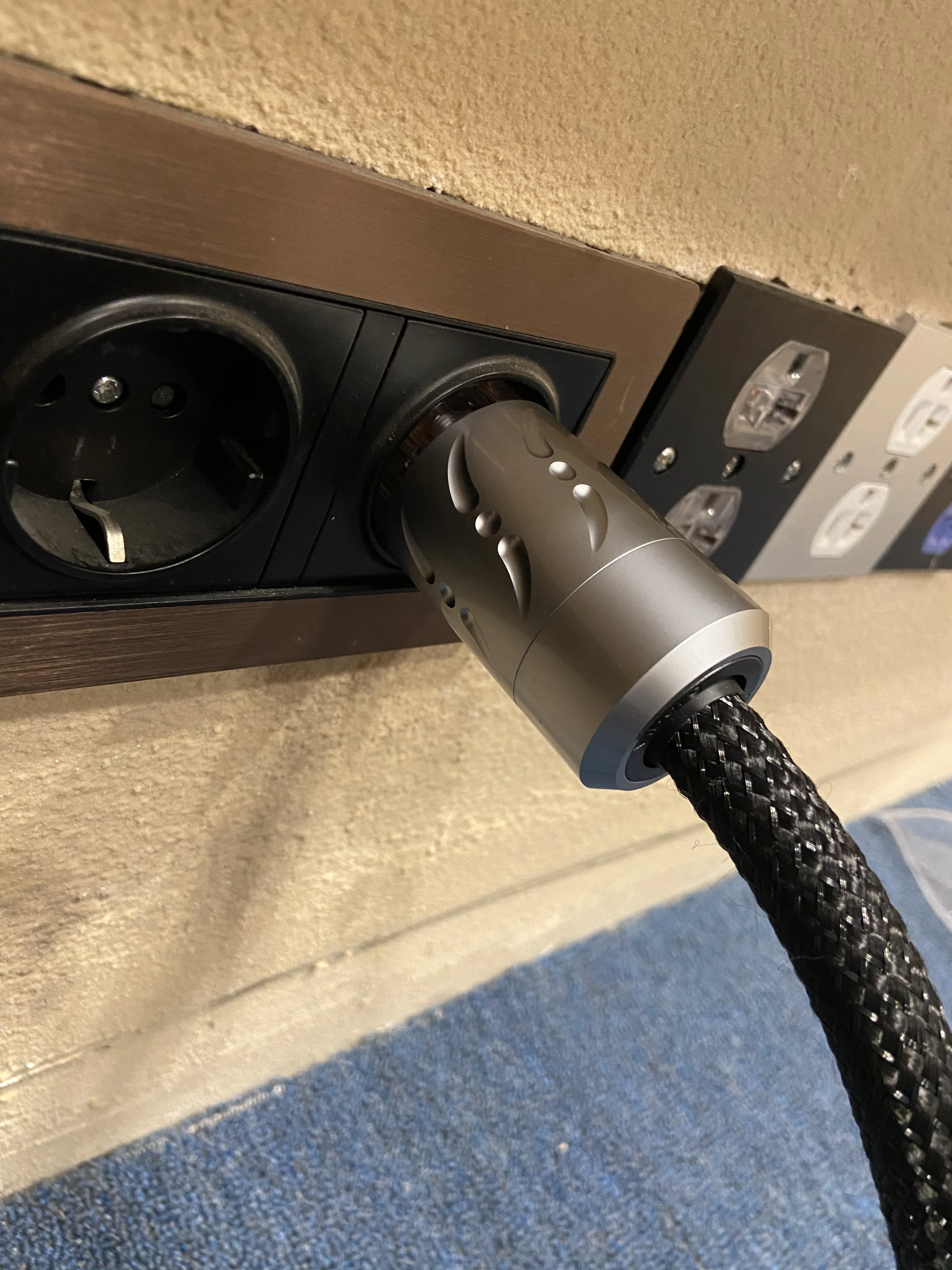 16 шт. медный аудиокабель переменного тока с вилкой из чистой меди|audiophile cable|audiophile