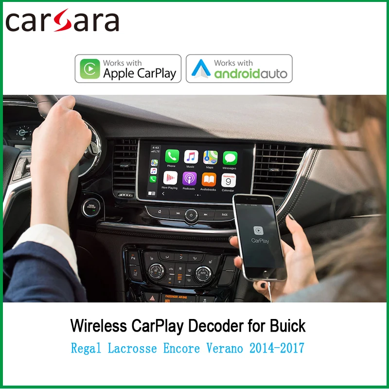 Verkaufen Androidauto Decoder CarPlay Modul Auto GPS Zubehör ForBuick Regal Lacrosse Encore Verano