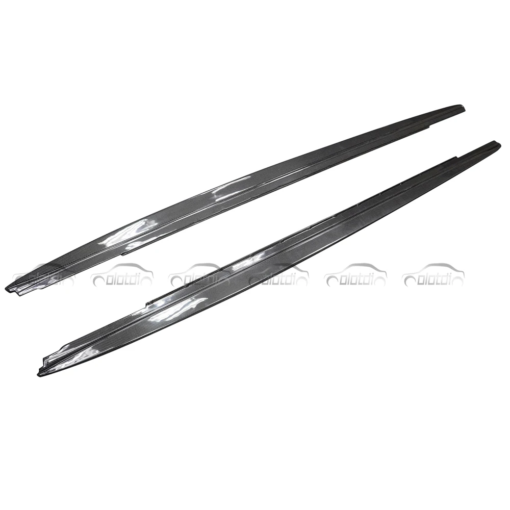 OLOTDI автомобильный Стайлинг M кузова наборы углеродное волокно боковые юбки