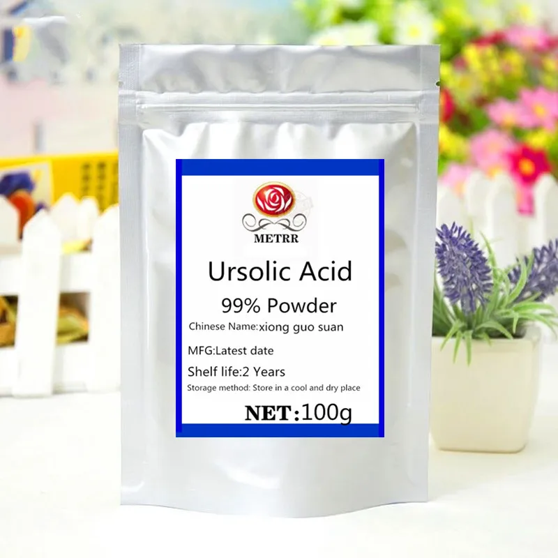 High quality and pure 99% ursolic acid powder to prevent skin inflammation improve health | Красота и здоровье