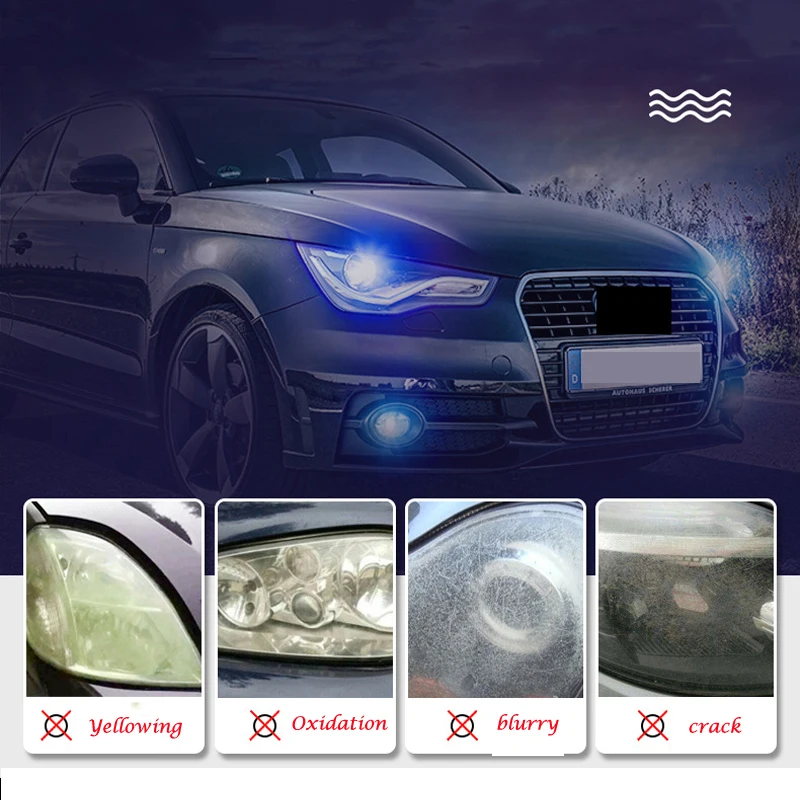 Подходит для BMW F10/ LCI 2010 2013 модель Автомобильные фары PC Прозрачная крышка