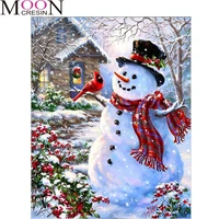 christmas snowmen 5d diy diamond painting mosaic full squareround drill embroidered cross stitch home decor rhinestones needlew