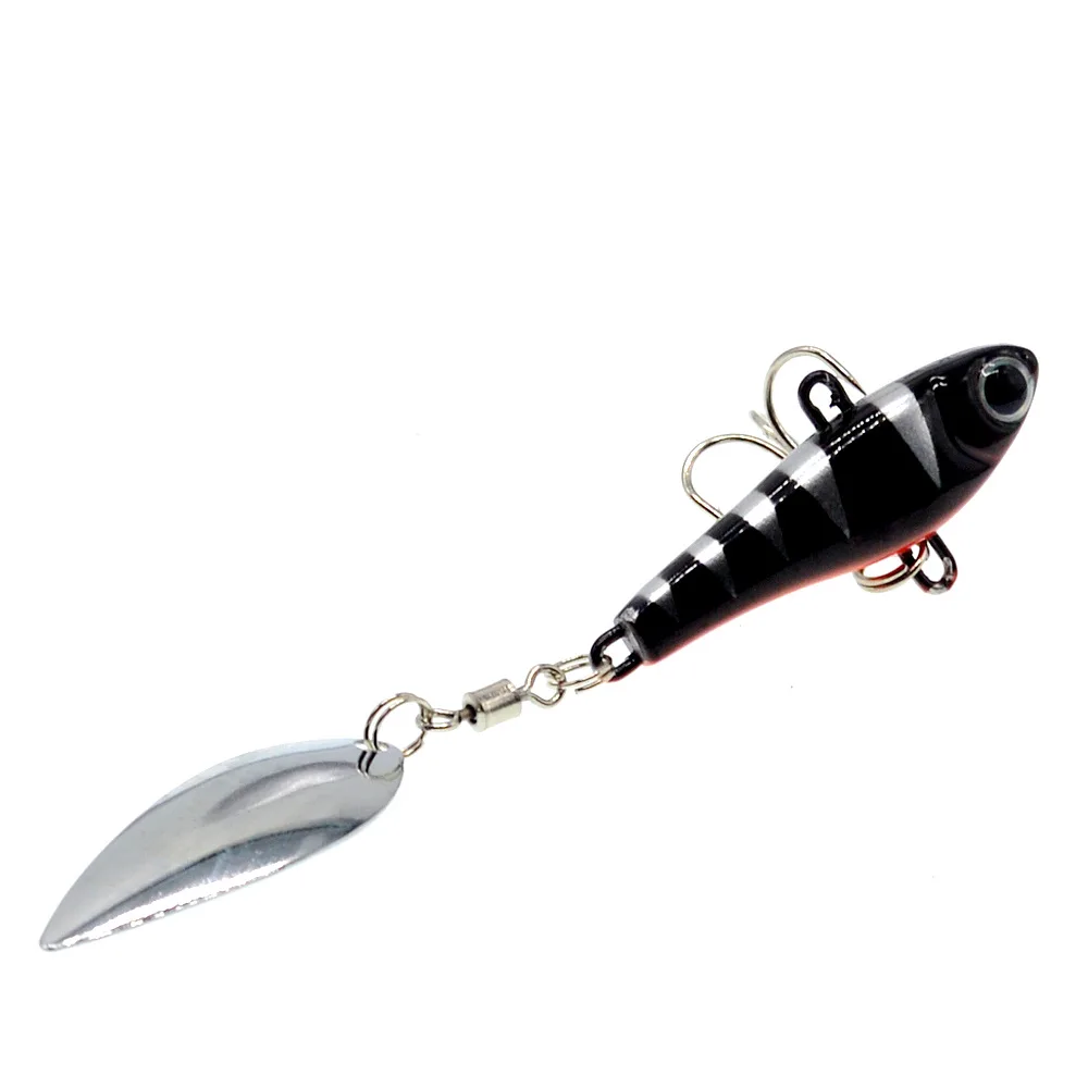 5 шт./лот 20 г Вибрирующая задняя спиннинговая приманка блесна металлический джиг