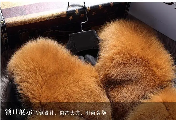 S-4XL размера плюс зимний модный брендовый из Pu искусственной кожи с имитацией меха