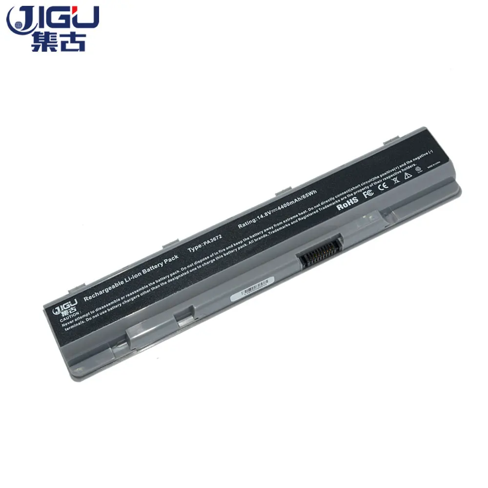 

JIGU 8 ячеек 14,8 V PA3672U-1BRS батареи ноутбука для Toshiba для Satellite E100 E105 E105-S1602