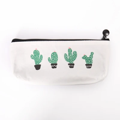 Карандаш кактус чехол Холст Школьные принадлежности кавайи Канцтовары Школа