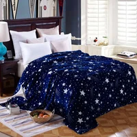 star bedspread blanket 200x230cm multisize bedsheet multifunctional bedspreadt high density fur throw fluffy fleece blanket sofa